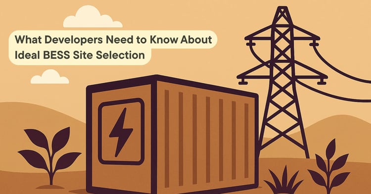 What Developers Need to Know About Ideal BESS Site Selection Featured Image v3