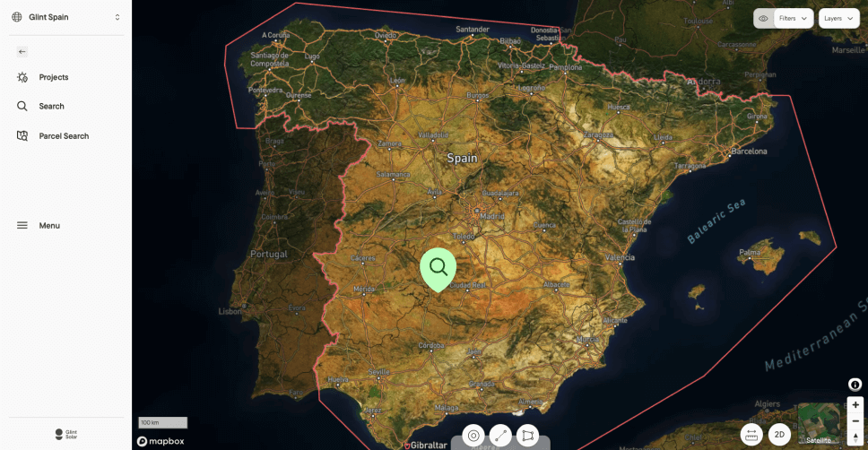 Guadalupe solar farm, Spain