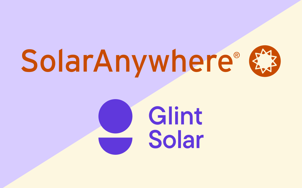 Bankable from Day One: Glint Solar Now Integrates with SolarAnywhere